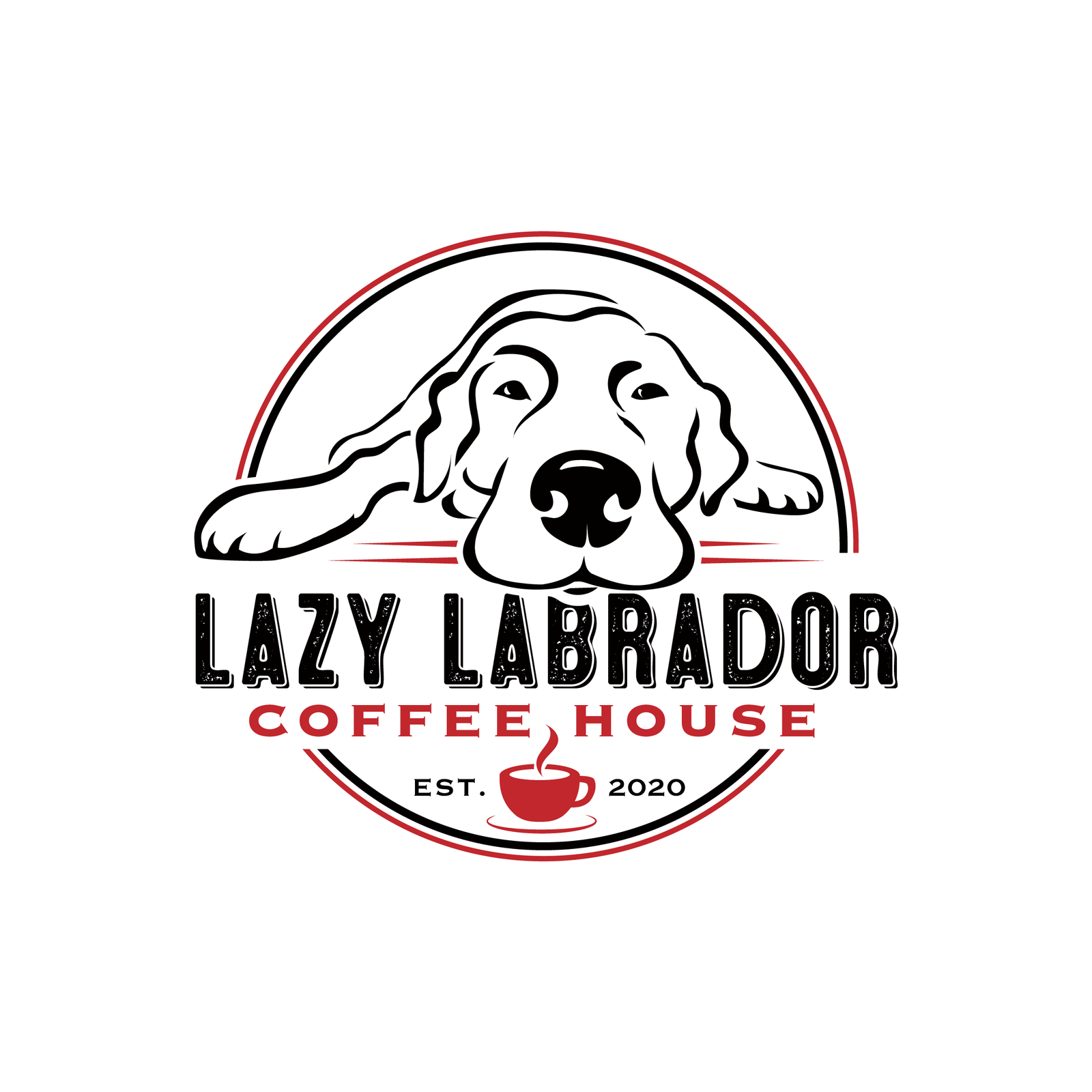 Lazy Labrador Coffee House logo