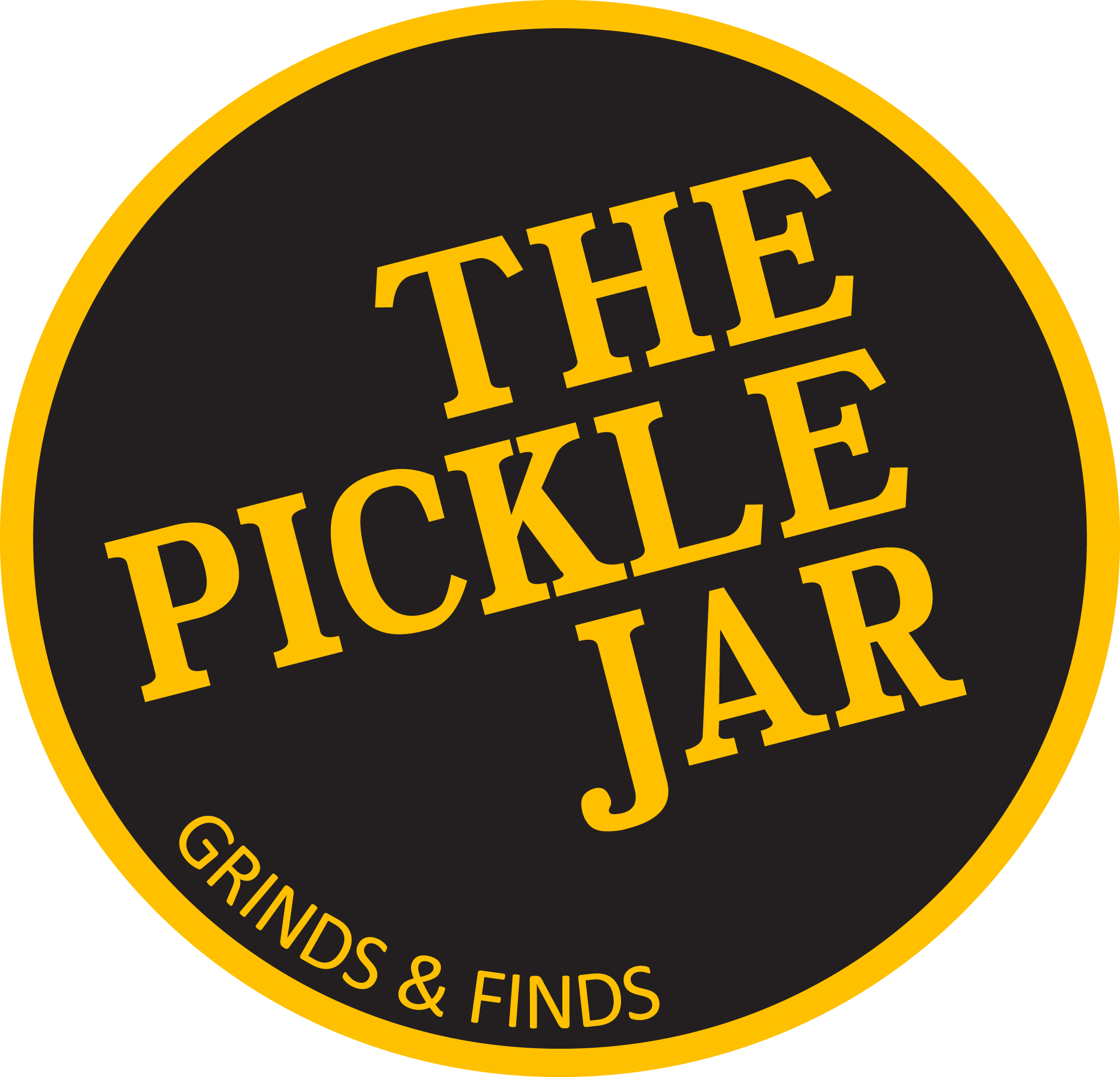 The Pickle Jar - Grinds and Finds logo